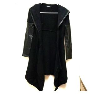 Very sexy long black Blank NYC jacket